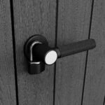 Keter Cortina Bella 4 x 2 Plastic Vertical Storage Shed - Image 4