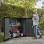 Keter Cortina Bella 4 x 2 Plastic Vertical Storage Shed - Image 2