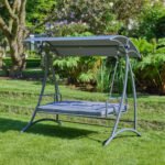 Alfresia 3 Seater Reclining Swing Seat with Cushions - Image 5