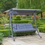 Alfresia 3 Seater Swing Seat with Cushions - Image 4