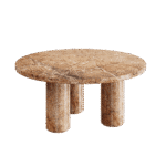 Casoli Marble Coffee Table, Mocha - Image 2