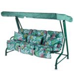 Alfresia Roma 3 Seater Garden Swing Seat | Classic Cushions