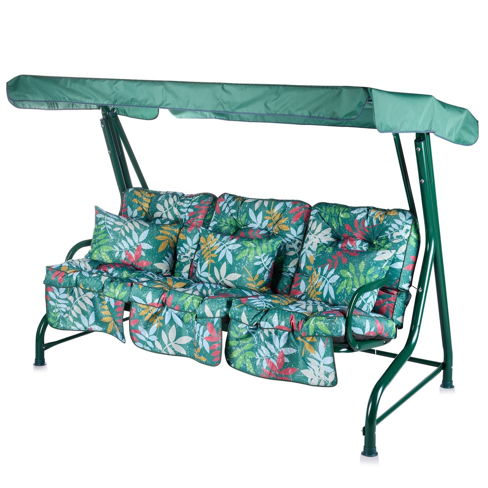 Cushion_Range_202501231_-_Square_d30ca244-791c-4839-b038-31c3bd3e692a Alfresia Roma 3 Seater Garden Swing Seat | Classic Cushions - Image 1