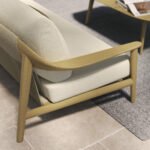 N1 Three Seater Sofa Light Teak - Image 5