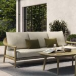 N1 Three Seater Sofa Light Teak - Image 3