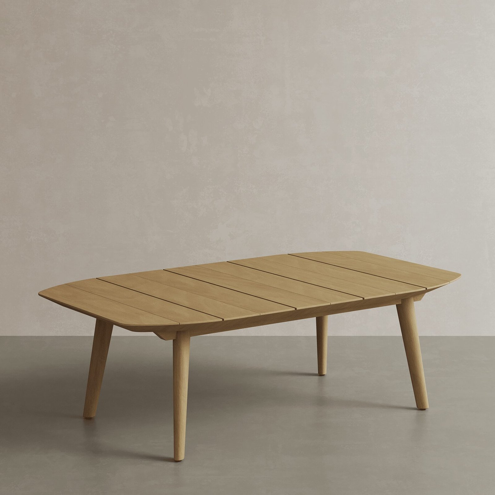 N1104_product_image_with_background N1 Coffee Table Light Teak - Image 1