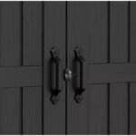 Keter 7.5×9 Premier Heavy Duty Plastic Shed – Grey - Image 5