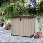 Keter Store It Out Midi Beige & brown 880L Garden storage box - Image 3