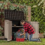 Keter Store It Out Midi Beige & brown 880L Garden storage box - Image 4